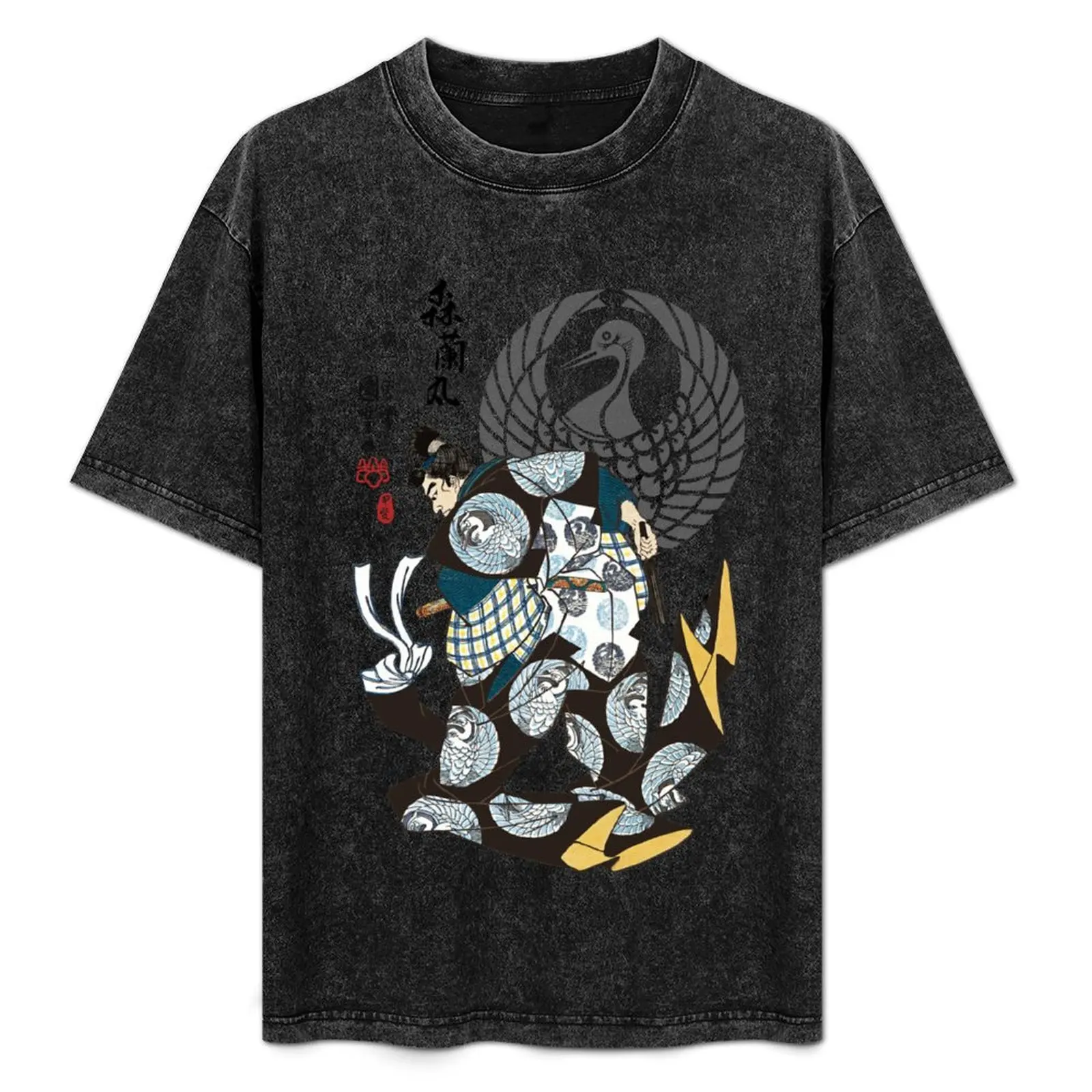 

Mori Ranmaru Ukiyo-e T-Shirt Sport Basic Moisture Wicking Tee