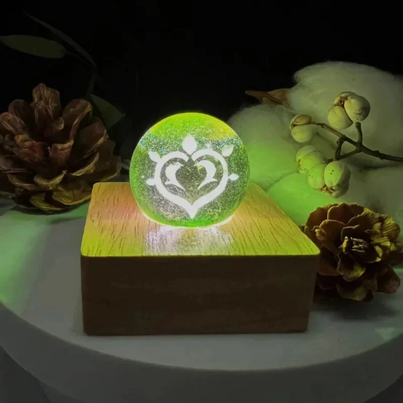 

Lensball Living Room Decor Gifts Cosplay Home Decor Model Toy Gifts Healing Magic Sphere Asia Rare Clear Multicolor Crystal Ball