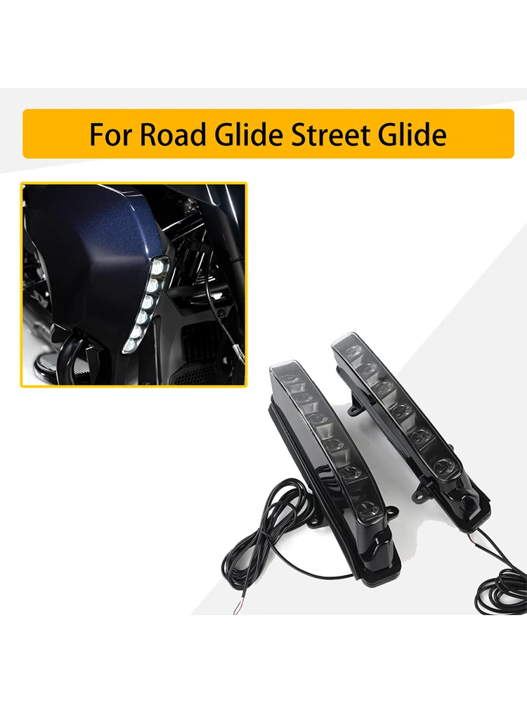 LED-Nebelscheinwerfer-Set mit Blinkern für Harley Davidson Electra Glide Road Glide 2023-2026 Motorradzubehör
