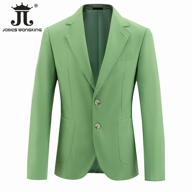 

Spring and Autumn Business Casual Men's Suits Blazer Groom Wedding Dresses Prom Party Tuxedos Formal Jackets Host Stage Costumes