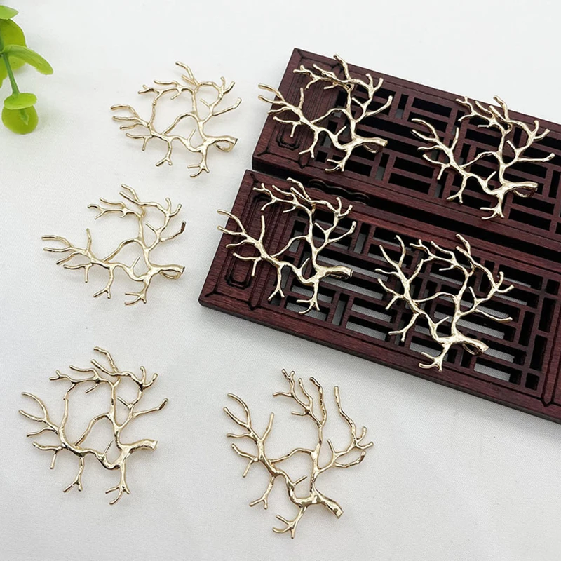 Tree Branch Base Necklace Pendants For Cameo DIY Jewelry Making Accessories