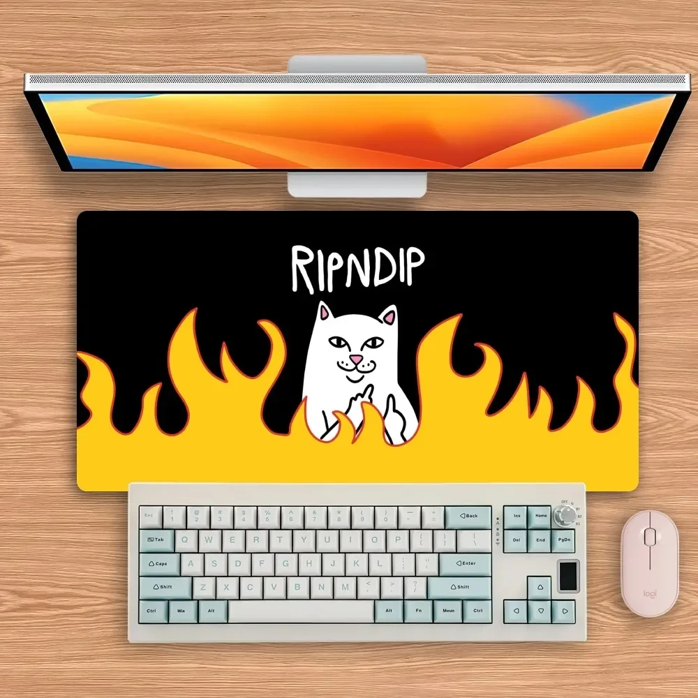 Fashion R-RIPNDIPS Mouse Pad Big Keyboard Desk Computer PC Mat Notbook Pad