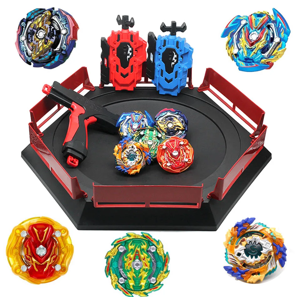 All Models Beyblade Burst Toys With Starter and Arena Bayblade Metal Fusion God Bey Blade Blades Toys