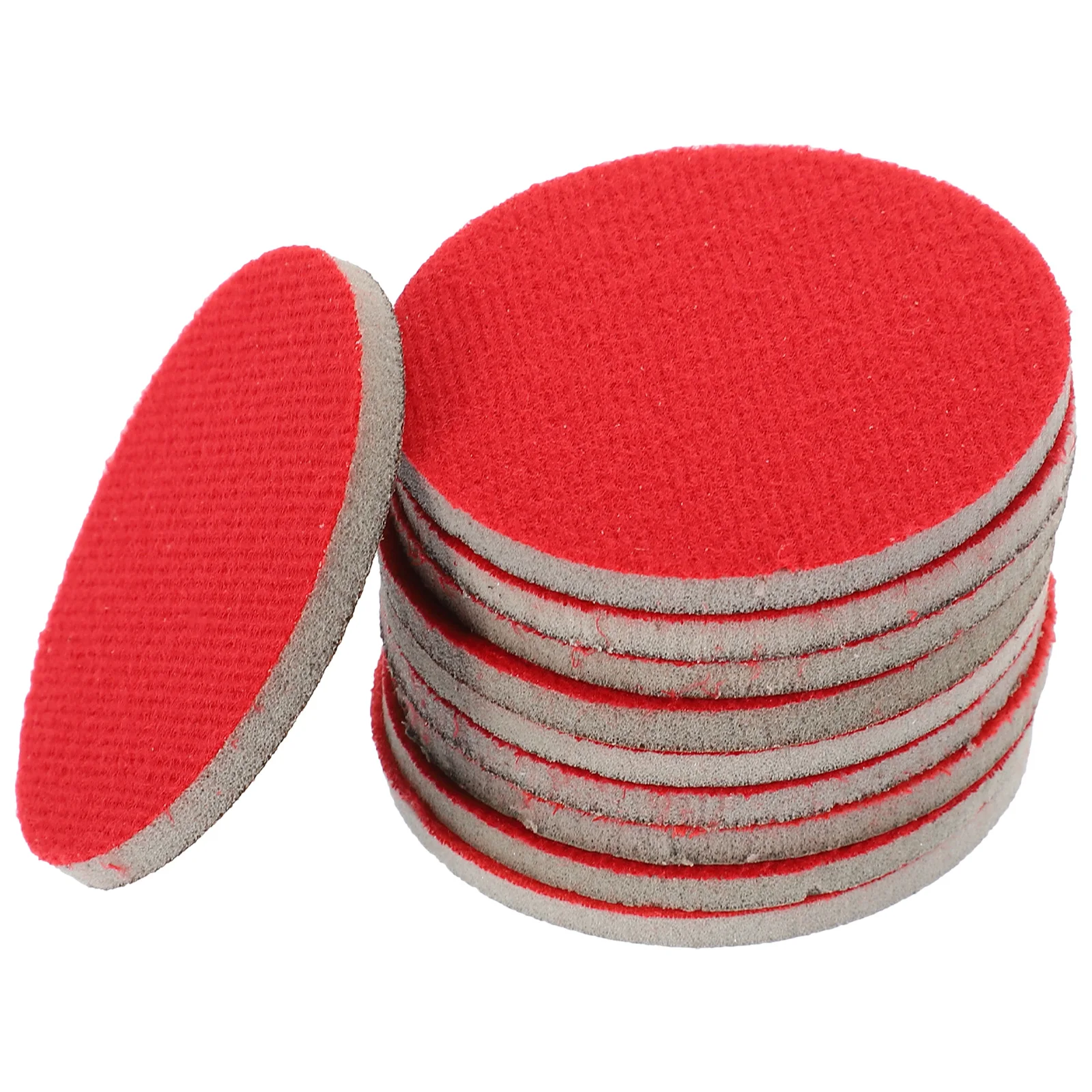 

10 Pcs Disc Kit Polishing Pad Bowling Ball Cleaner Grit Paper Microfiber Mat Bowling Ball Polish Reusable Portable