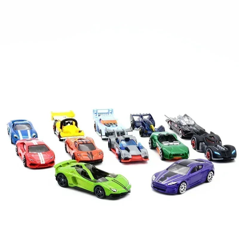 Original Hot Wheels Car 5 Pcs Juguetes Diecast 1:64 Voiture HW Fast & Furious Flames Sport Track Builder Boys Toys Model Gift