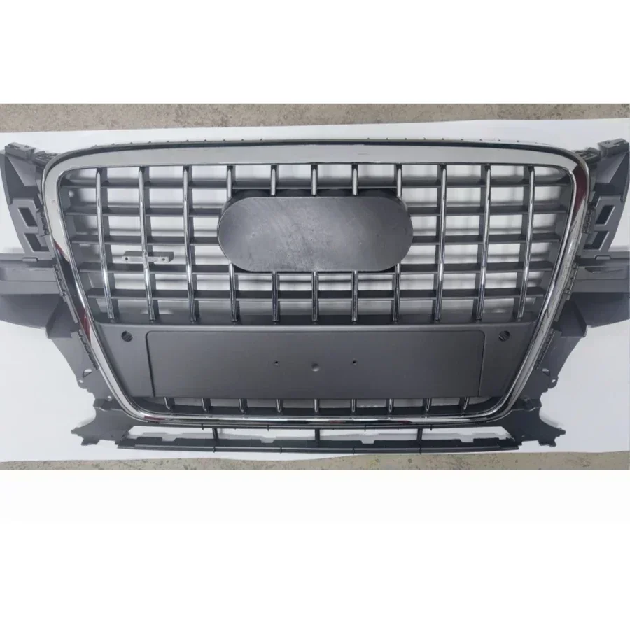 

For SQ5 Style Front Bumper Mesh Hood Grill Grille Universal For Q5 ABS Bumper Grill 09-12 For RSQ5 Grill