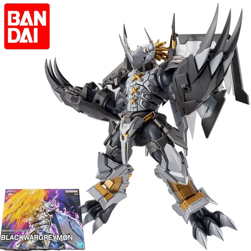 

Bandai Digimon Adventure Assembled Figure Figure-rise Black War Greymon Anime Characters Birthday Gift Festival Toys Model