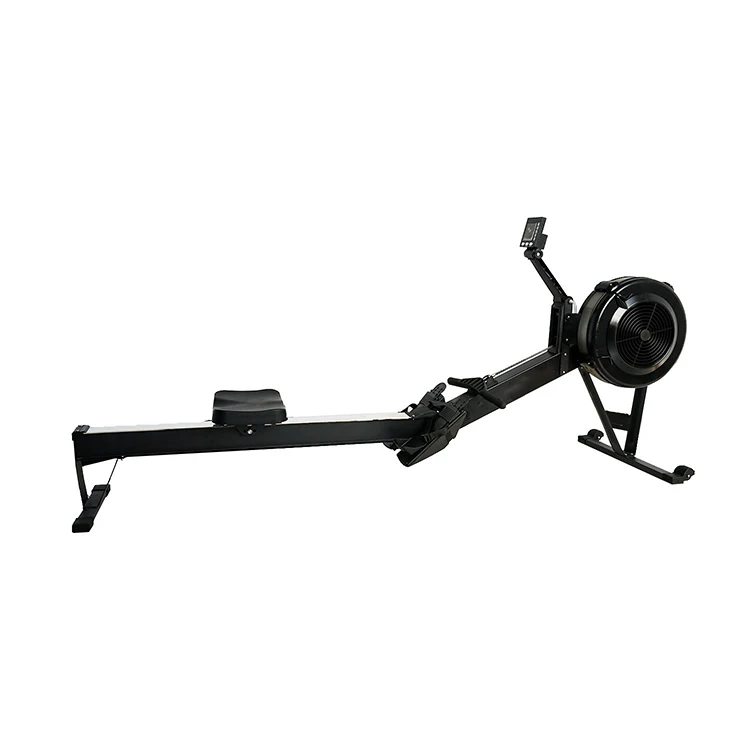 High Quality commercial cardio fitness gym FAN Resistance air Rower Rowing Machine with monitor