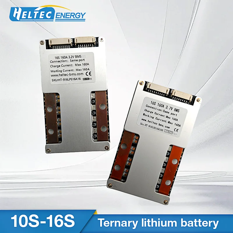 

Heltecbms 36 В BMS 48 В 60 В 10S-16S 80A 100A 120A 160A тройная защитная плата литиевой батареи сбалансированное хранилище энергии BMS