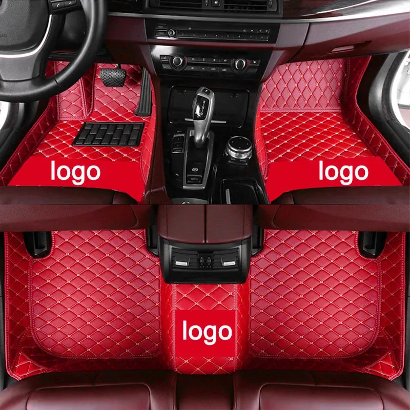 Custom Car Floor Mats for Kia Niro 2016-2020 Year Eco-friendly Leather Car Accessories Interior Details