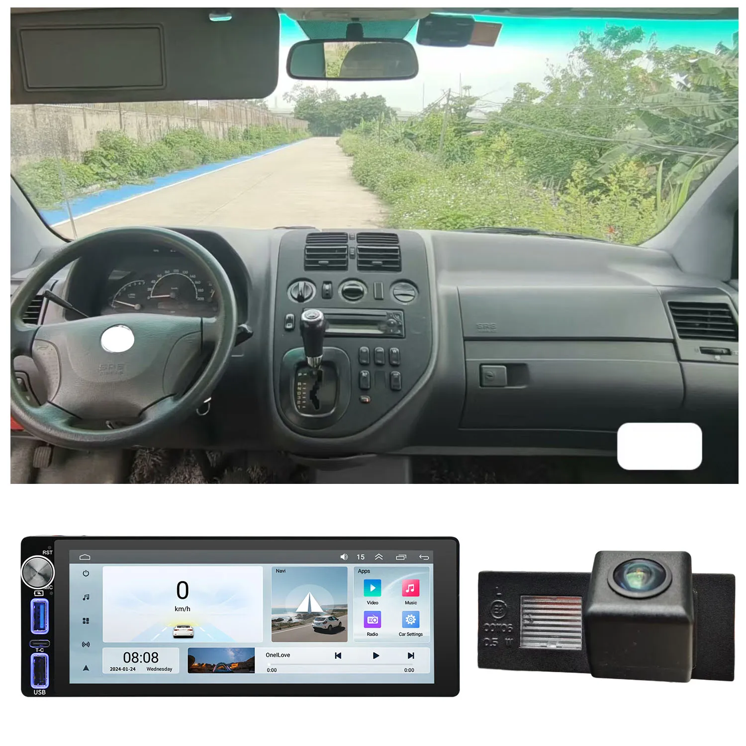 Android car radio Bluetooth Carpaly GPS Navigation+ HD camera for Mercedes-Benz Vito Bus Kasten W638 108 110 113 114 111CDi V280