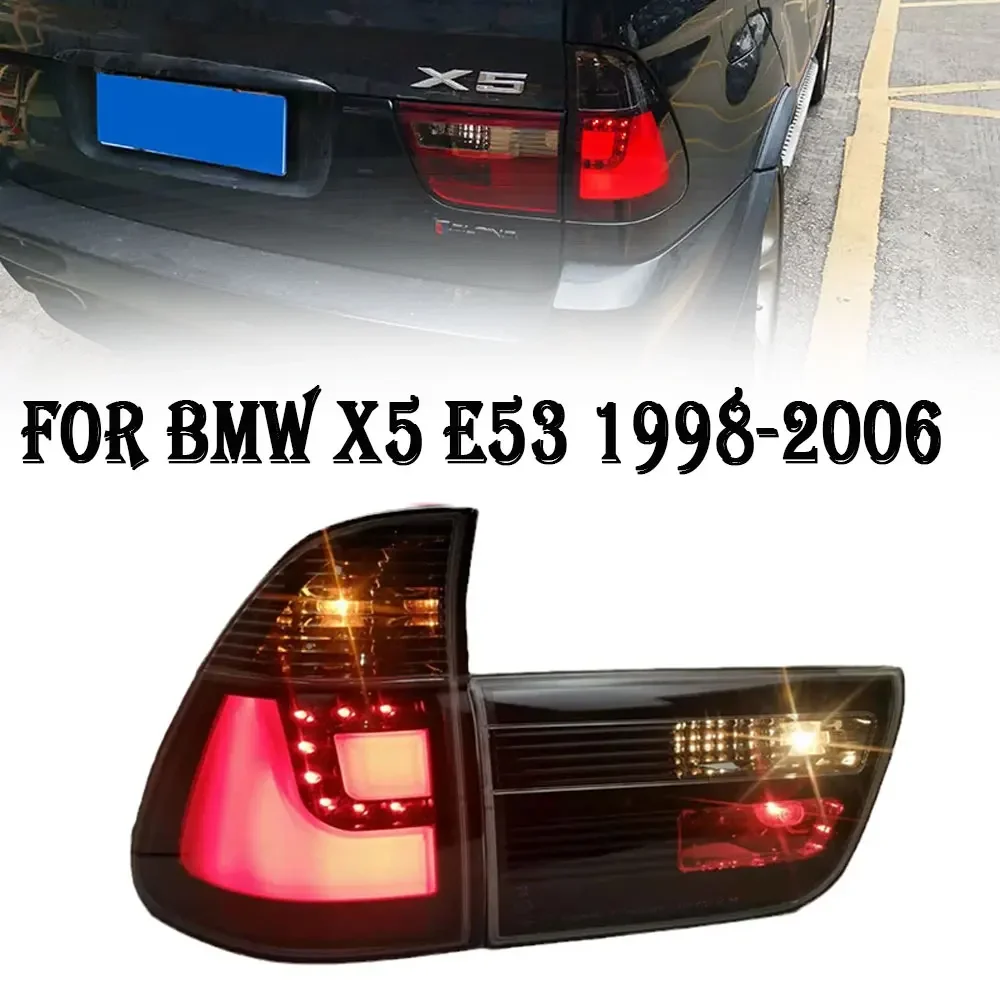 

Car Tail Lights For BMW X5 E53 1998-2006 new style FULL LED Tail Lamp Dynamic Turn Signal Light Tail Lamp Assembly