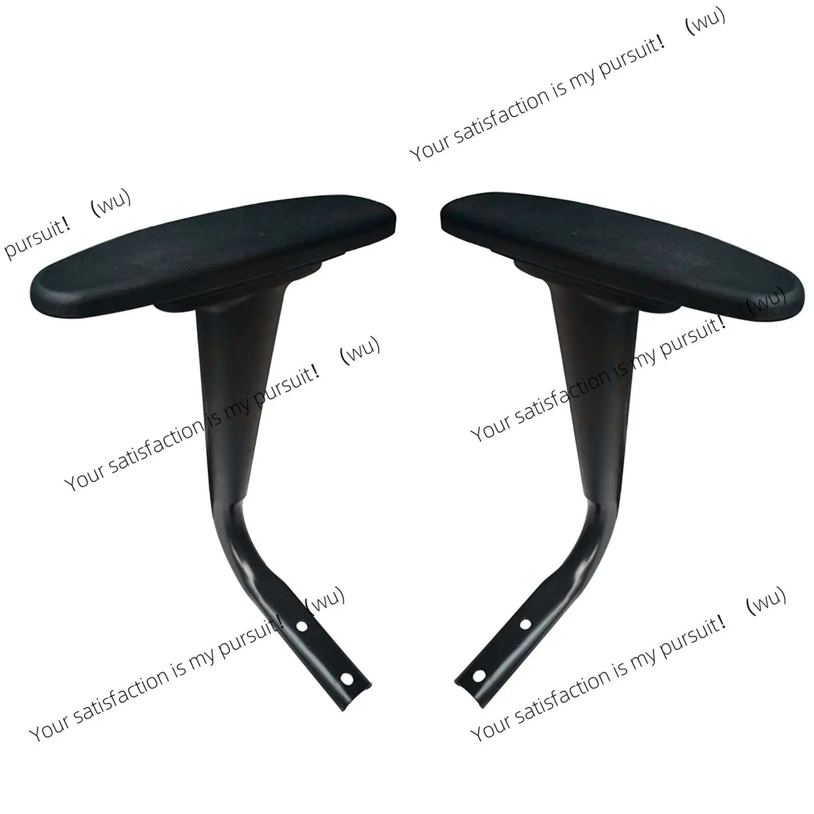for Computer Office Gaming 2x Chair Armrest Pair Replacement Reusable Gaming Chair Arms Smooth Armrest Pair