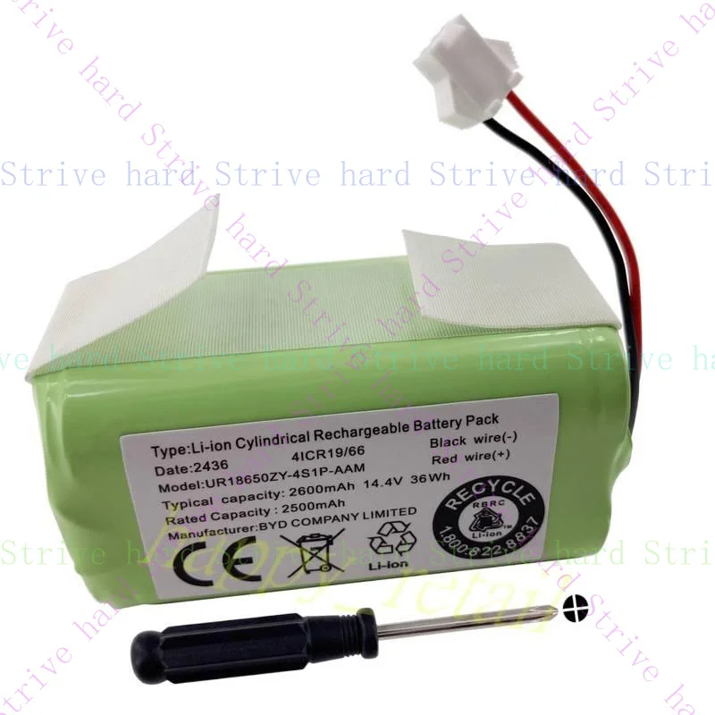 

Battery For Lefant M210 M210B M210P M213 Robot Vacuum Cleaner IFR-1 18650 4S1P