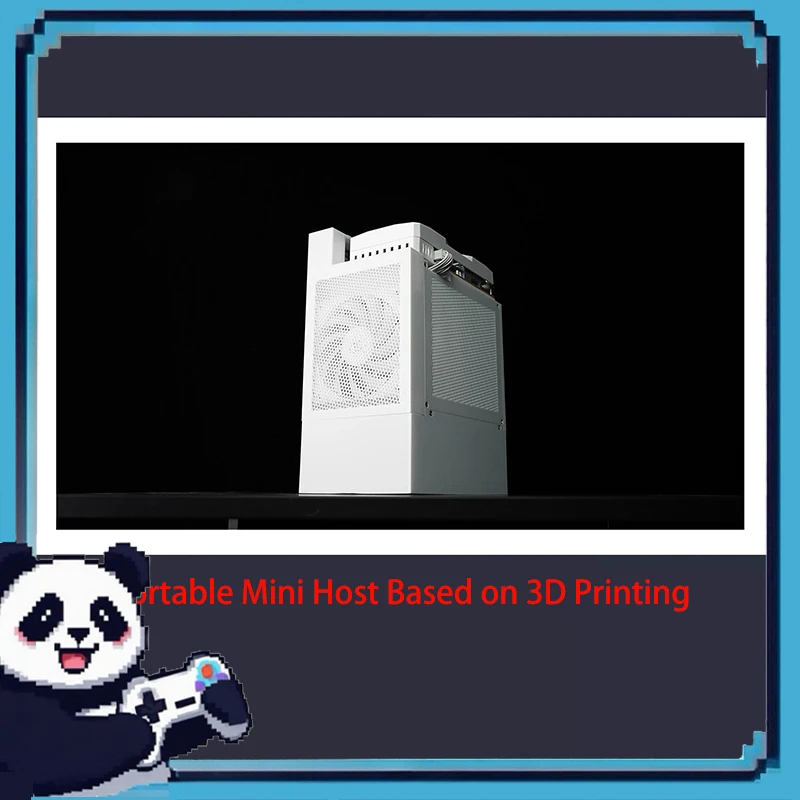 3d Printed Mini Host Diy Universal Host Petg Shell Material Business Game Portable Desktop Computer Host Personalized Design