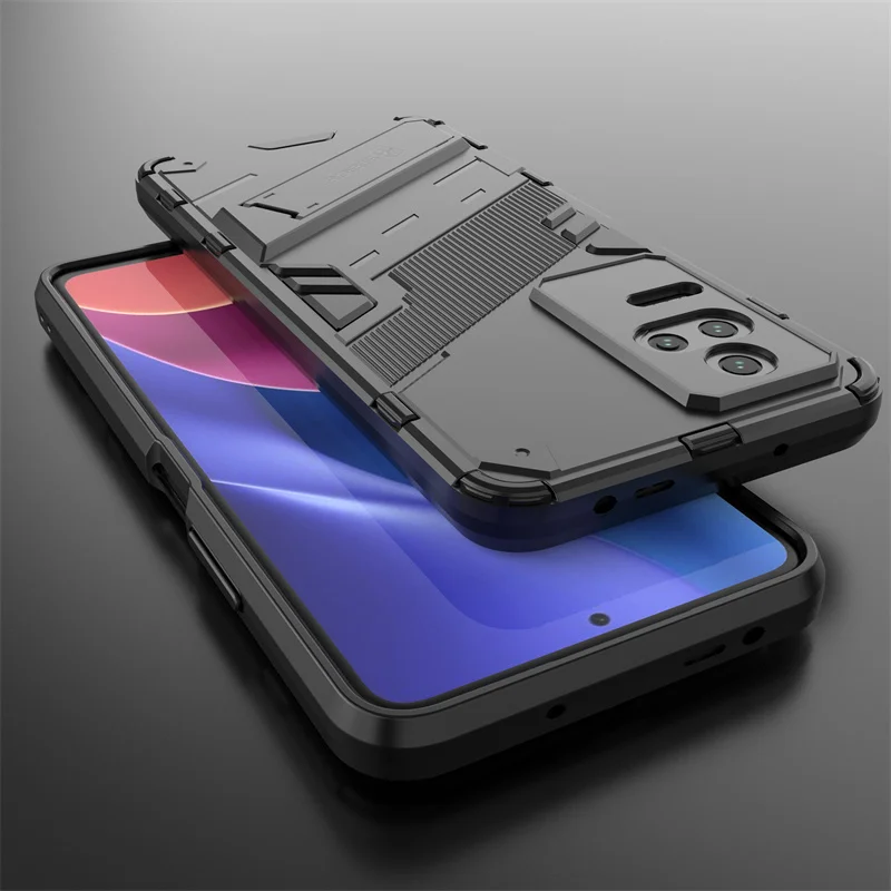 For Xiaomi Poco F4 5G Case Shockproof Armor Magnetic Car Holder Phone Cases For Mi Poxo Poko Litte F4 F 4 PocoF4 Back Cover