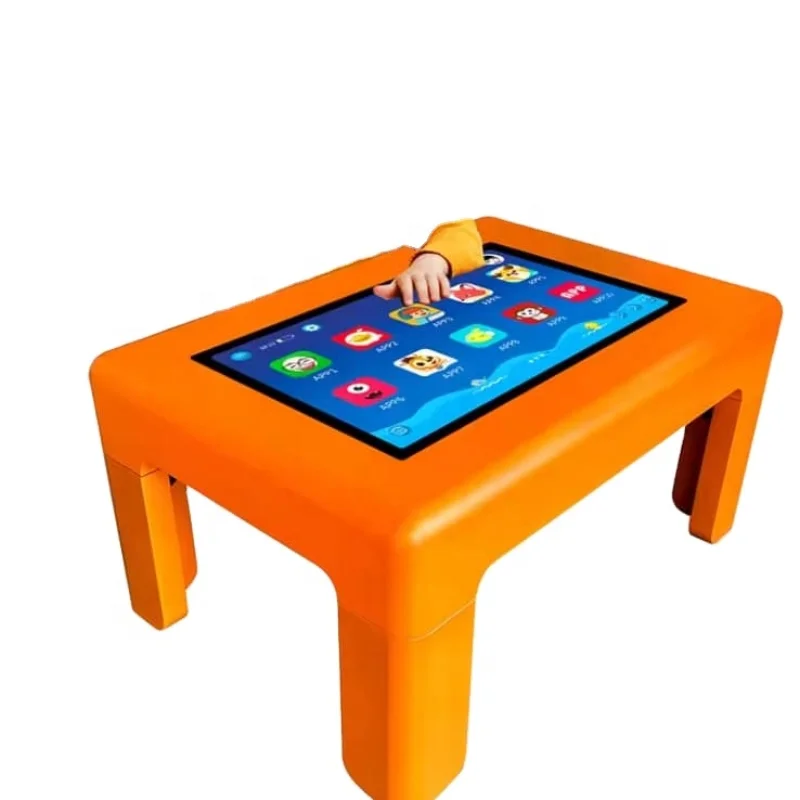 

Portable Interactive Kids Table with Queue System Indoor Connecting Standing Protection for Children