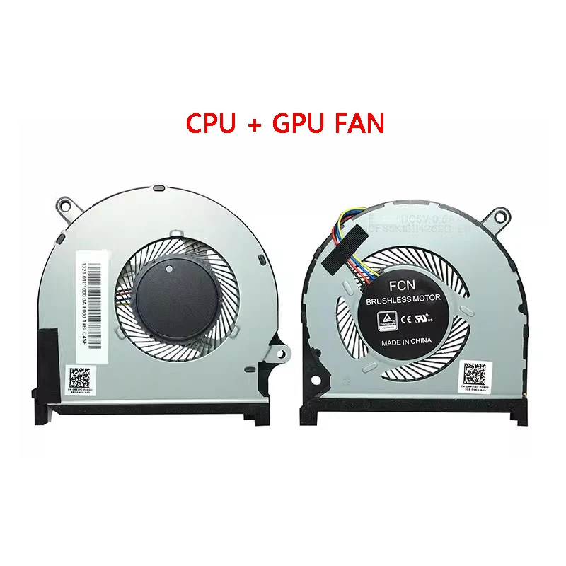 New Original Laptop Cooler CPU GPU Cooling Fan For DELL Inspiron 7000 P83F insprion 7591 7590