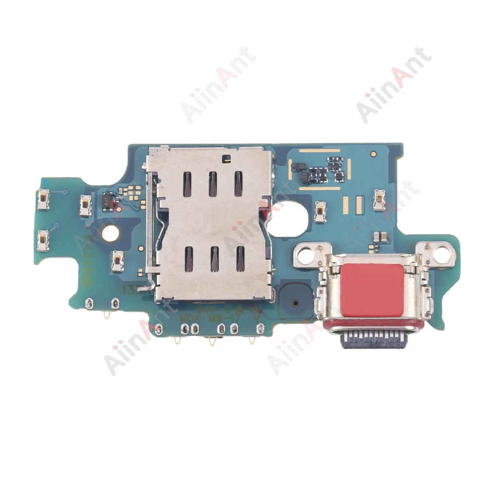 Korea USB Mic Board Dock Connector Charging Port Flex Cable For Samsung Galaxy S25 S24 S23 S22 FE Plus Ultra S938N S936N S931N 