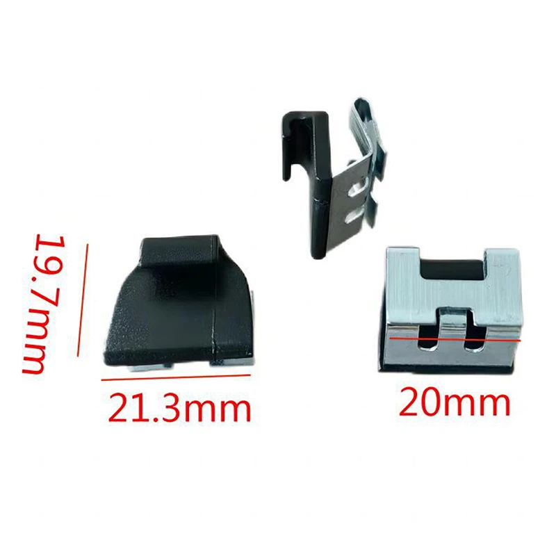 4Pcs/Set Curtain Clip Car Door Side For Megane 2 3 For Fluence Laguna 2 Scenic OEM 8200163859 Holder Fastener Clips Auto Parts