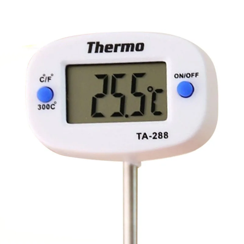 

1~100Pcs TA288 Barbecue Thermometer Meter Probe Kitchen Digital Display Large Screen Food Electronic Water Temperature