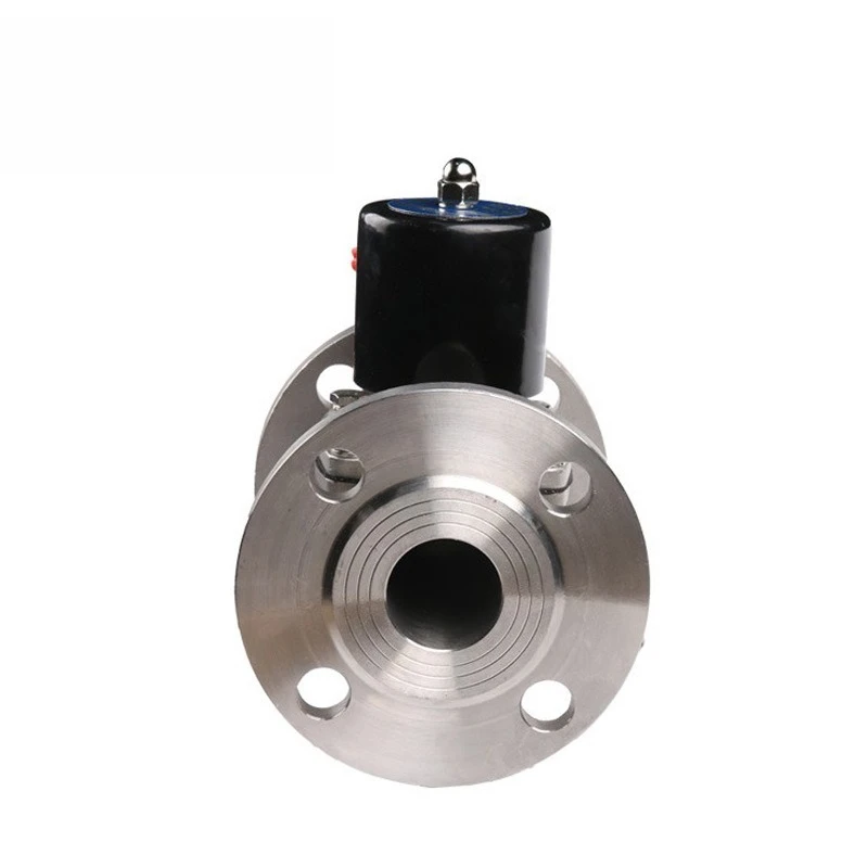 2W250-25BF Stainless Steel Flanged 1 Inch Normally Closed Solenoid Water Valve, Air Valve DN25