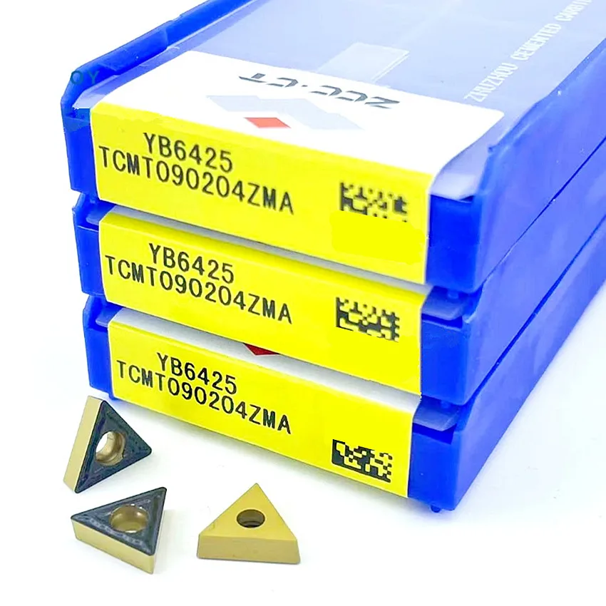 

TCMT090204ZMA YB6425/TCMT090208ZMA YB6425/TCMT110204ZMA YB6425/TCMT110208ZMA YB6425 ZCC.CT CNC carbide inserts turning tools