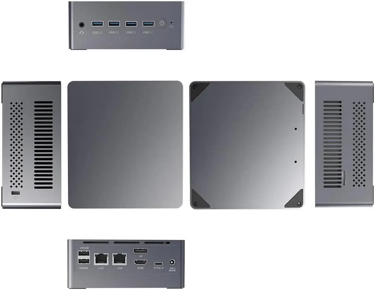 SZBOX M9N I3-N305 كمبيوتر صغير Win11 Pro DDR4 3200 جيجا هرتز 2280 NVME SSD ثنائي LAN 4K شاشة ثلاثية USB 3.2 كمبيوتر ألعاب مكتبي مكتبي