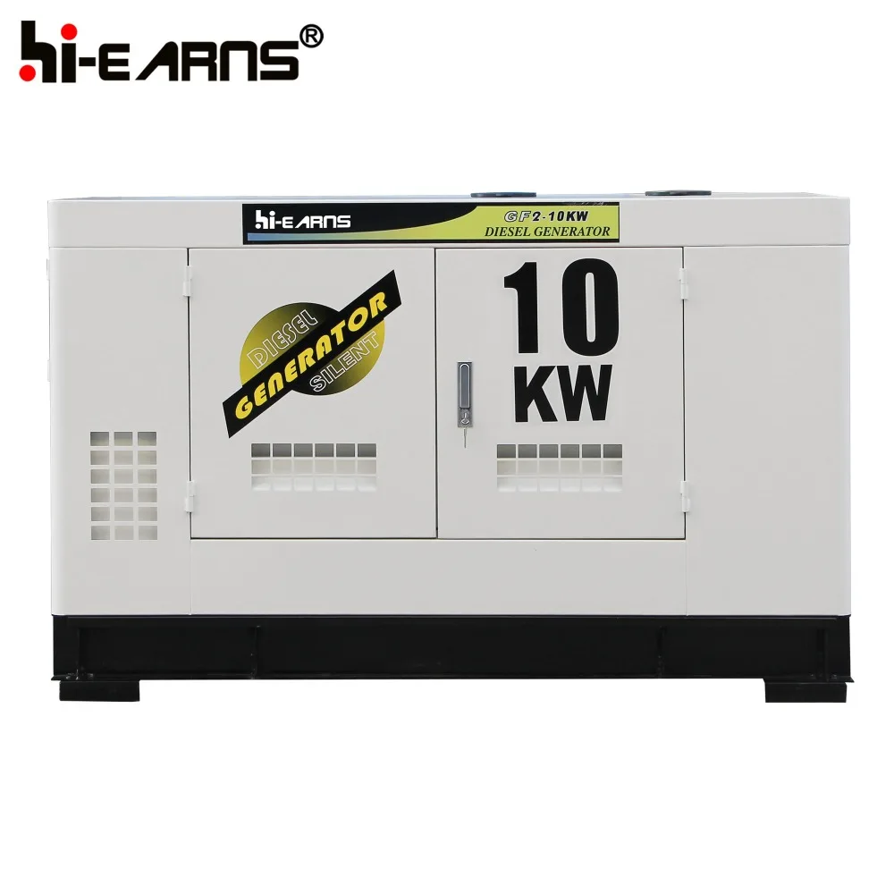 12KVA 10KW water cooled dies el generator price