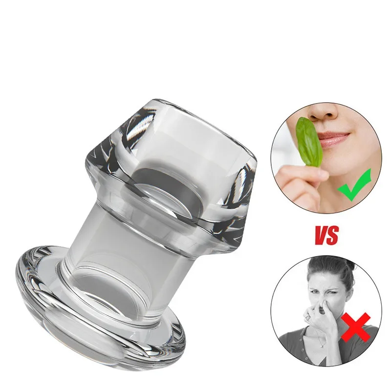 ปลั๊กทวารหนักแบบกลวงพร้อมจุกปิด ขยายรูทวารหนัก ปลั๊กทวารหนักสำหรับสอดใส่ ขยายช่องคลอดและทวารหนัก ของเล่นทางเพศแบบ SM