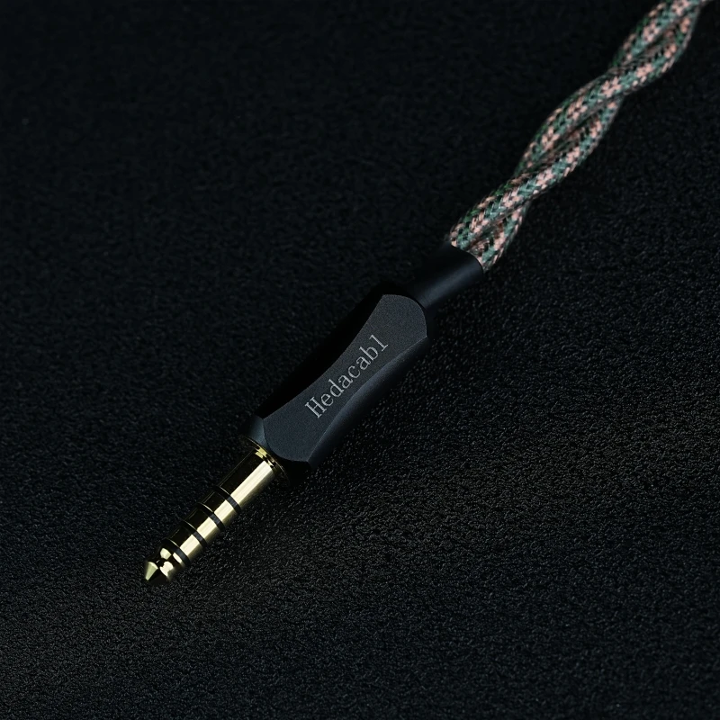 Hedacabl HD-04 2 コアヘッドフォンアップグレードケーブル 7N OCC