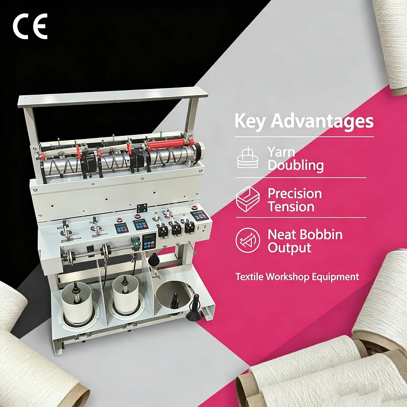 Competitive Price Twisting Machine For Nylon Yarn 2 Ply Yarn Twisting Machine Cotton Yarn Braiding Machine