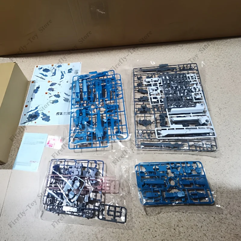 Trident HG Rezel Assembly Action Figure 1/144 RGZ-95 Trident Model Plastic Model Kit Robot Speelgoed voor Kinderen Gift Op Voorraad