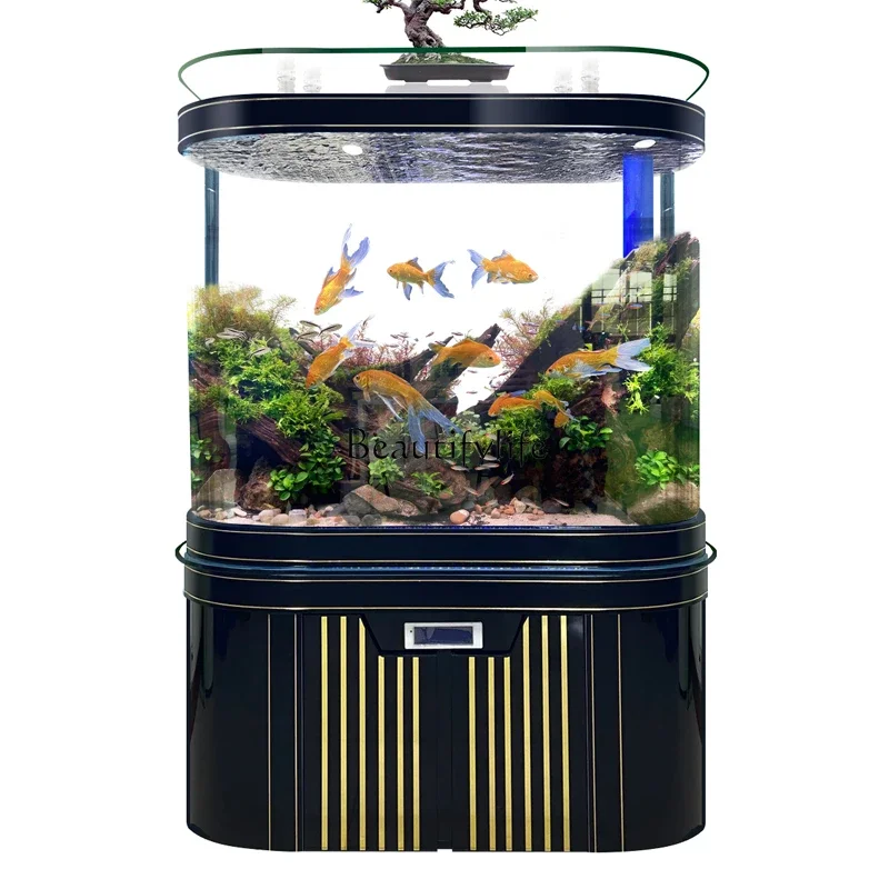 

Fish Tank Living Room Small Large Bottom Filter Self-Circulation Ecological Landscape Lazy Change Water