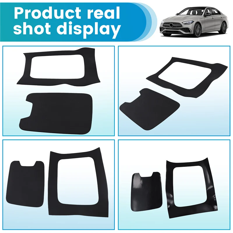 

A95E-Car Center Console Panel Cover Interior Modification Accessories For Mercedes Benz Left-Hand Drive