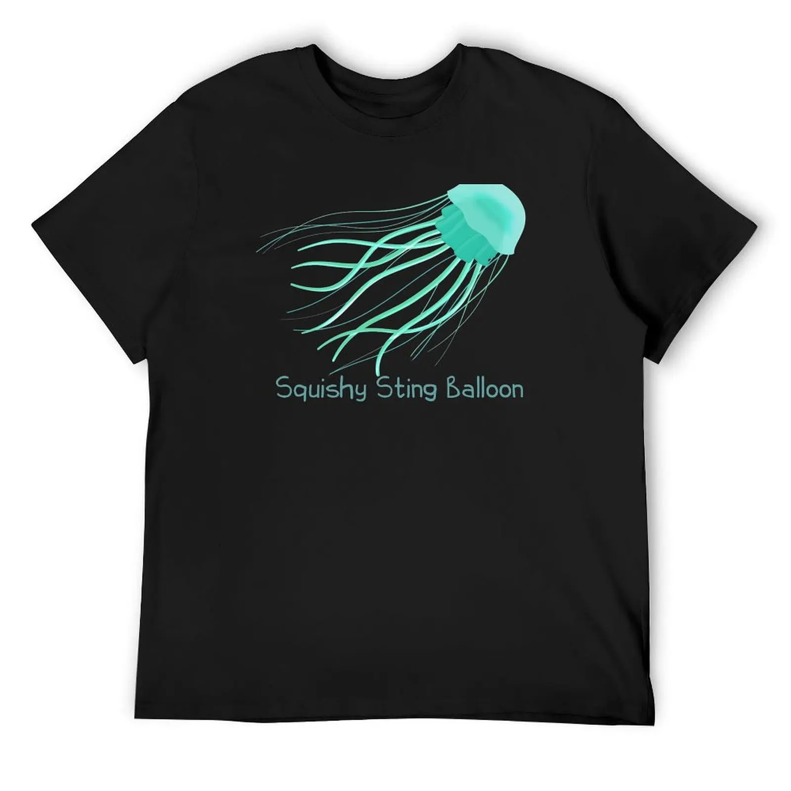 

Squishy Sting Balloon (Jellyfish) T-Shirt gifts for boyfriend blue lock for a boy men clothing