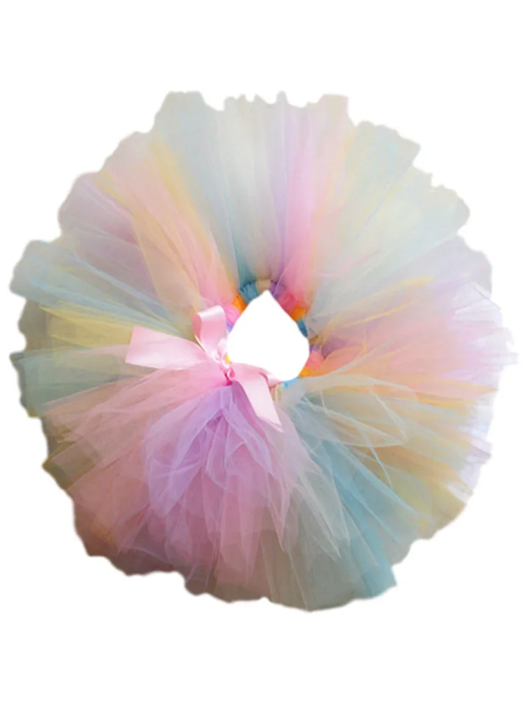 Peacock Blue and green Tutu Skirt Girls Dance Tutu Skirt For Baby Girl Birthday Party Clothing Fancy Wear