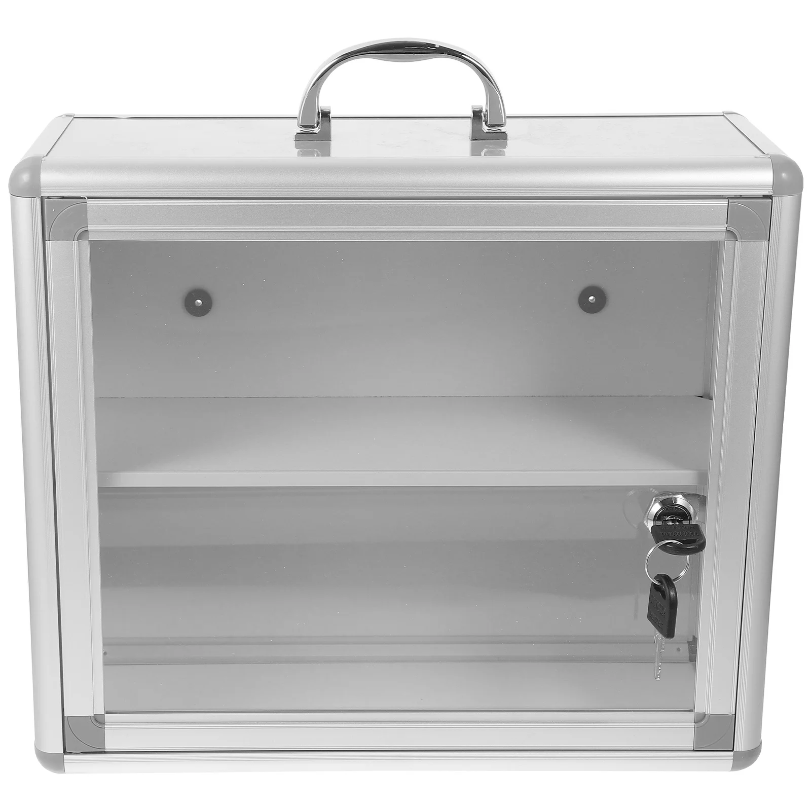 Wall-Mounted Large Capacity Medicine Box Handheld First Aid Case Lockable Portable Organizer Medical Storage Box for Pills