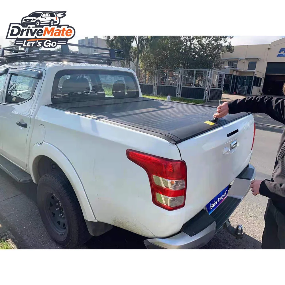 

Splash Truck Roll up Aluminum Retractable Roller Lid Pickup Bed Manual Tonneau Cover for Mitsubishi Triton L200 F02