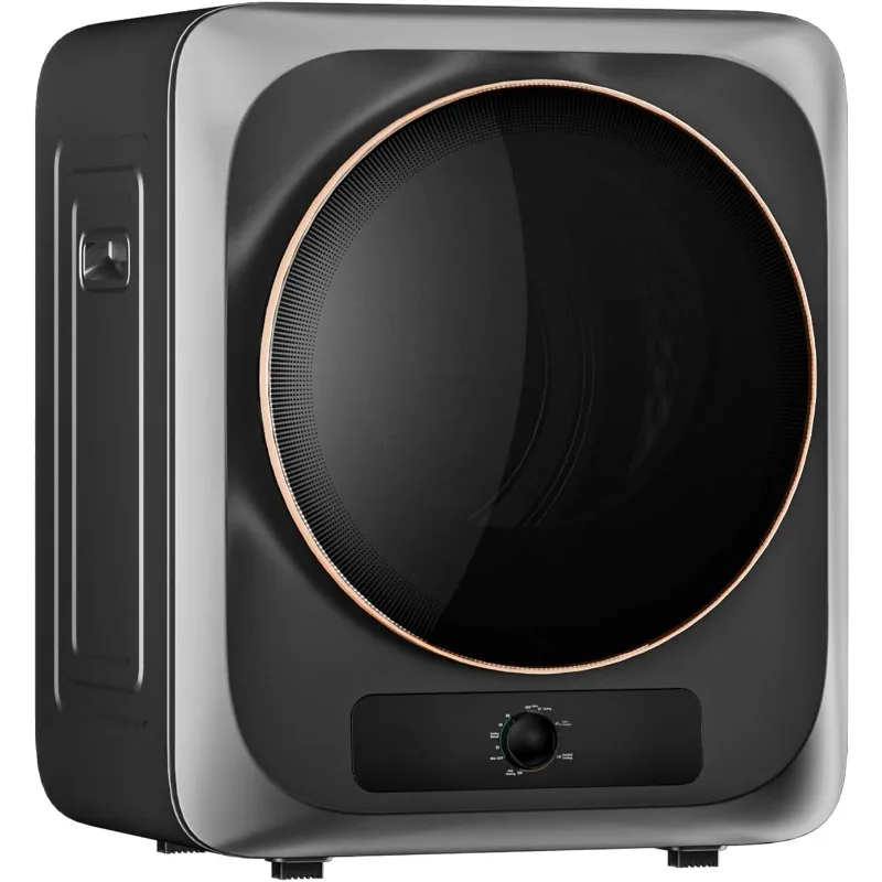 

Портативная сушилка для одежды Zynkez, электрическая компактная сушилка для белья 110 В с ванной из нержавеющей стали для квартир, общежитий, автофургонов (серый)