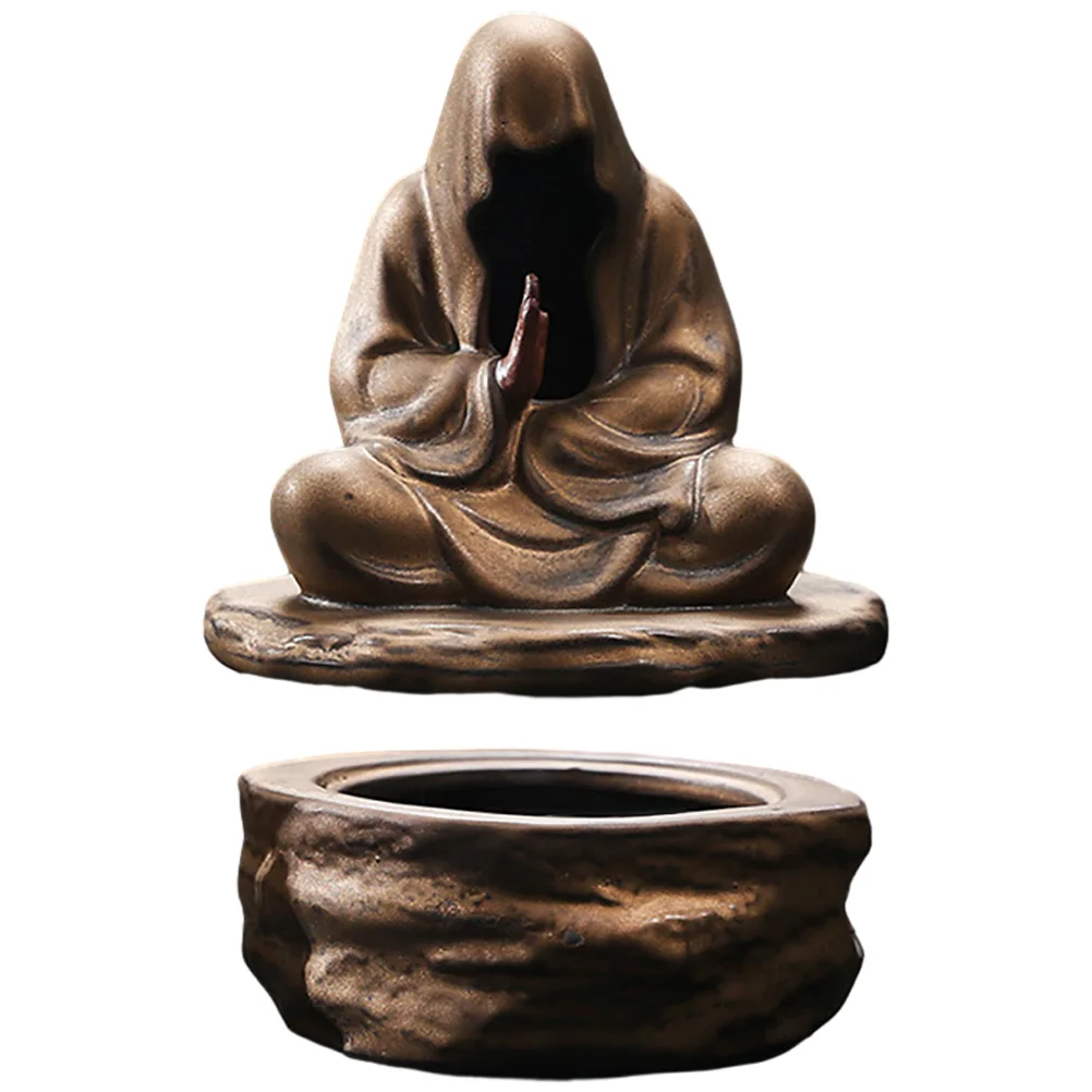 

Ceramic Incense Burner Coil Holder Stable for Home Office Spa Yoga Room Decorative Incense Holder Table Decor