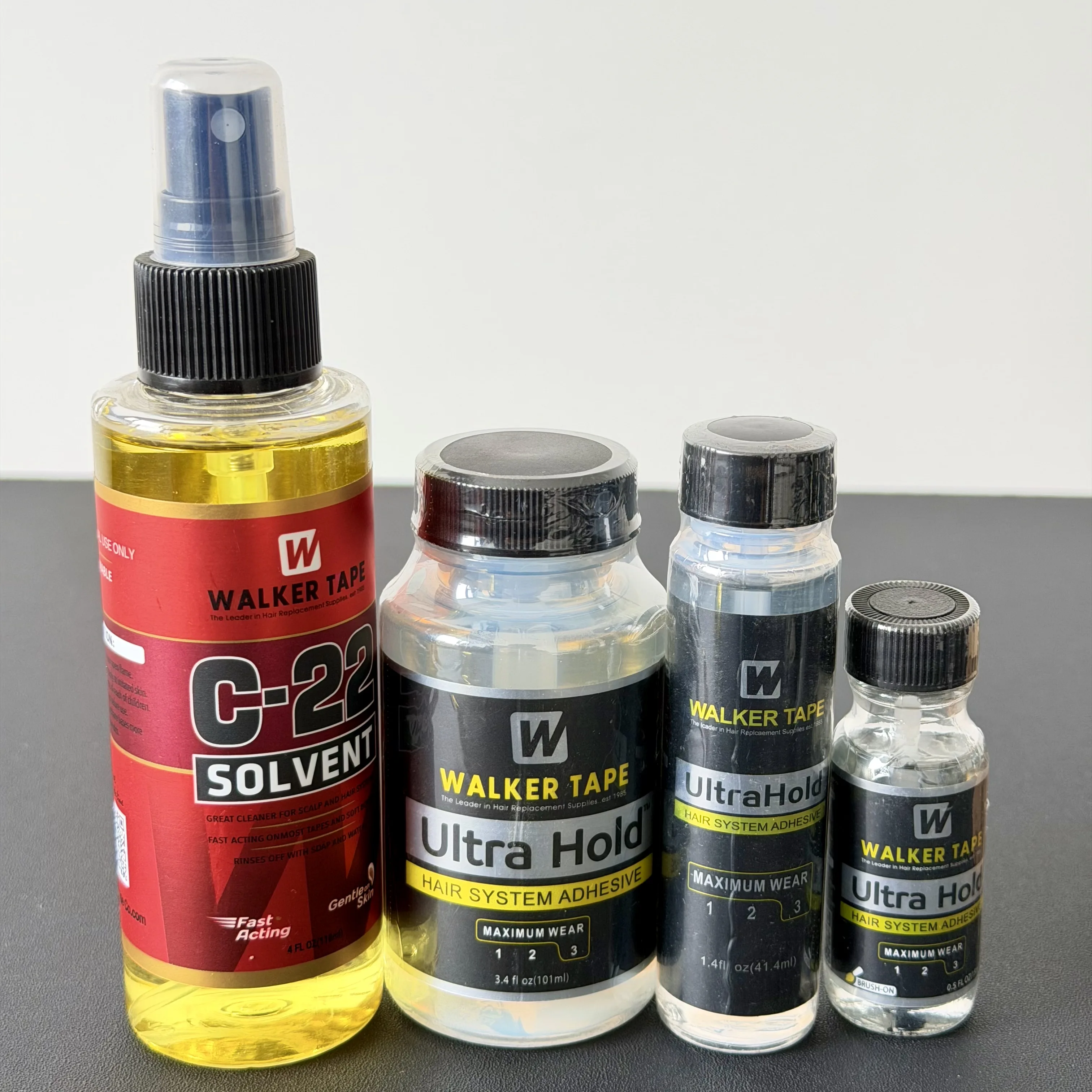 Ultra Hold Wig Glue Waterproof Hair Glue For Lace Wig/Toupee/Closure Invisible Hair System Adhesive With Brush+Lace Remover
