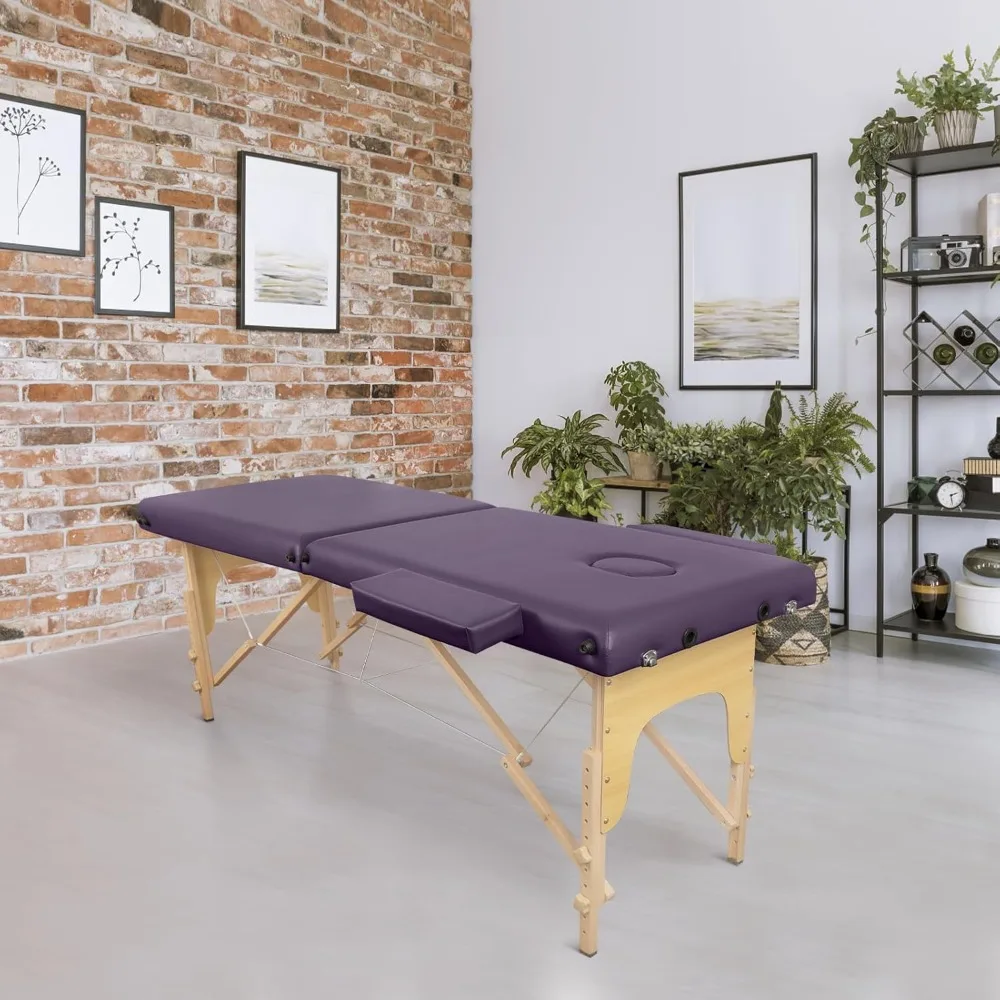 Massage table, portable adjustable hydrotherapy bed, therapy, folding beauty, facial tattoo, grey bed