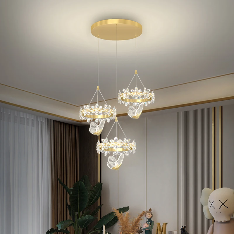 Modern Creative LED Pendant Lights For Bedroom Children's Room Study Kitchen Parlor Foyer Surface Mounted Lightings Indoor Lamps