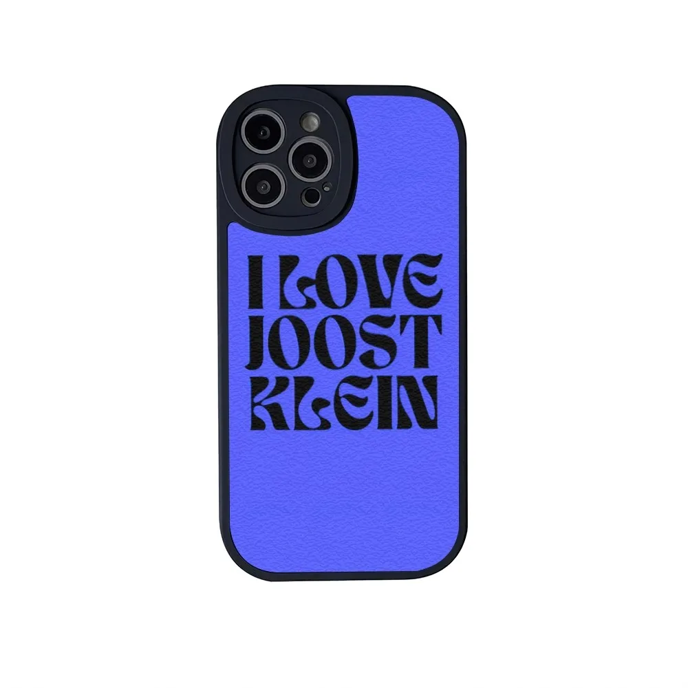 Joost Klein Rapper Fryslan Phone Case For iPhone 11 12 13 14 15 X XR Pro MAX 7 8 Plus Lens Protective Leather Soft Back Cover