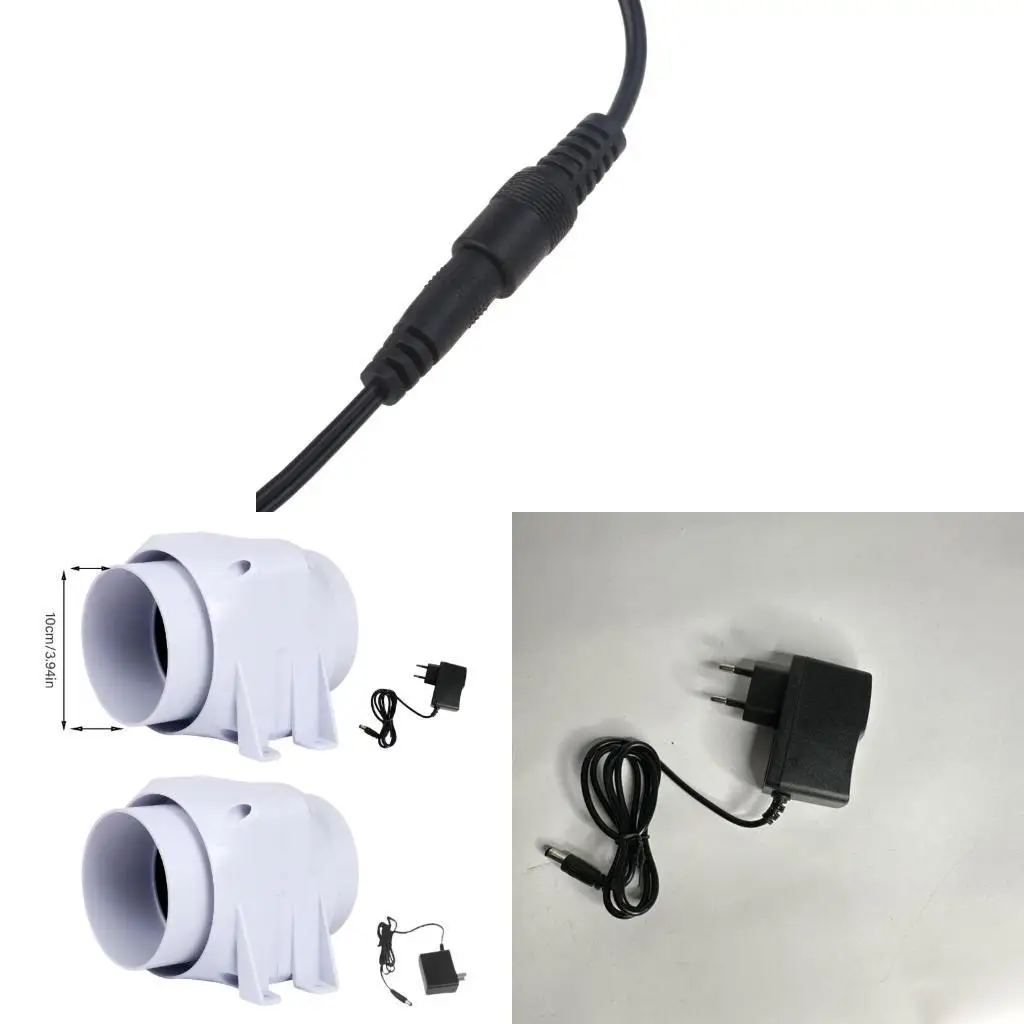 

R9UF Линейный воздуходувка 4-дюймовый вентилятор Воздухоотводчик Линейный морской трюмный мощный вентилятор для вентиляции