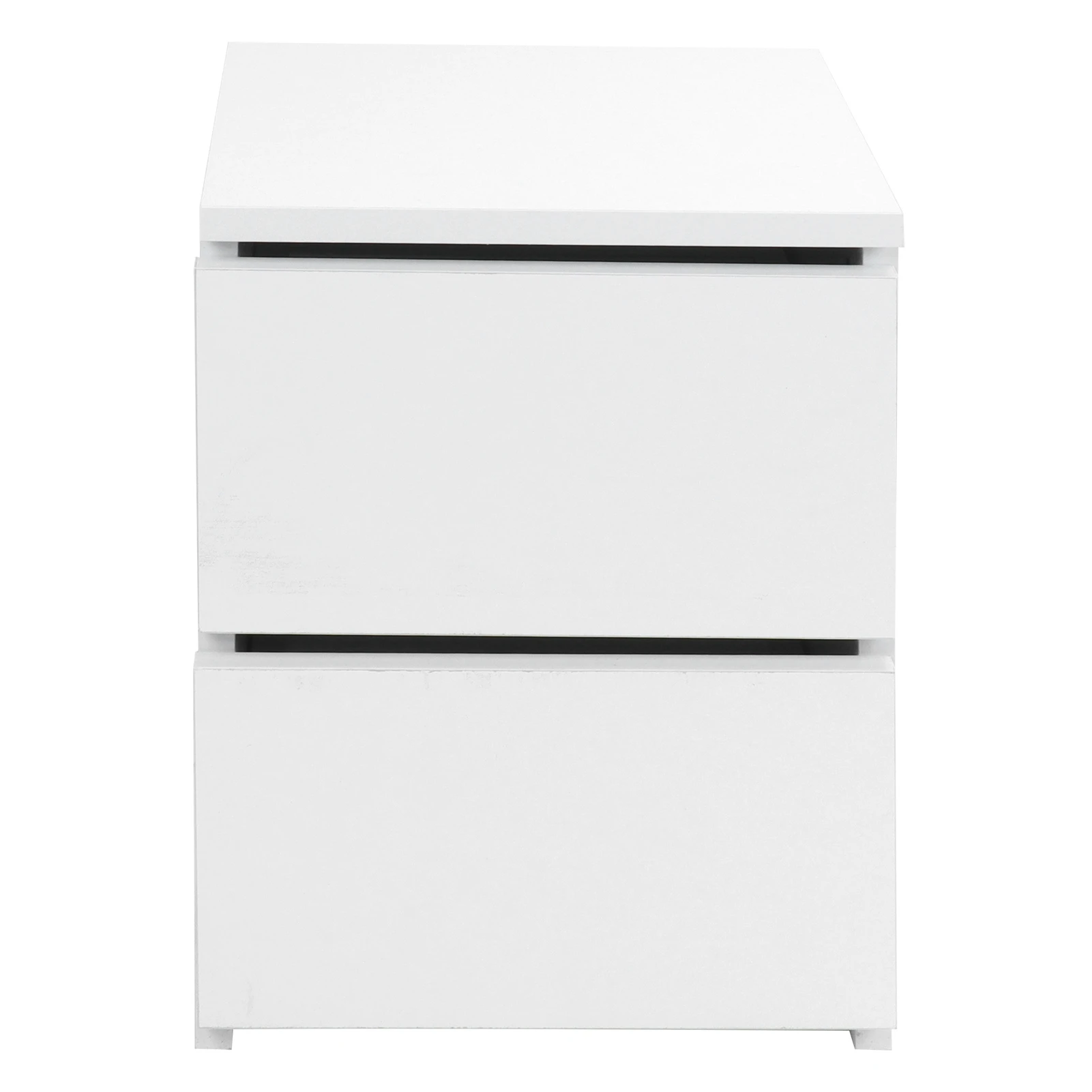 Bedside Table with 2 Drawers Modern Night Stand Table for Home Bedroom Living Room