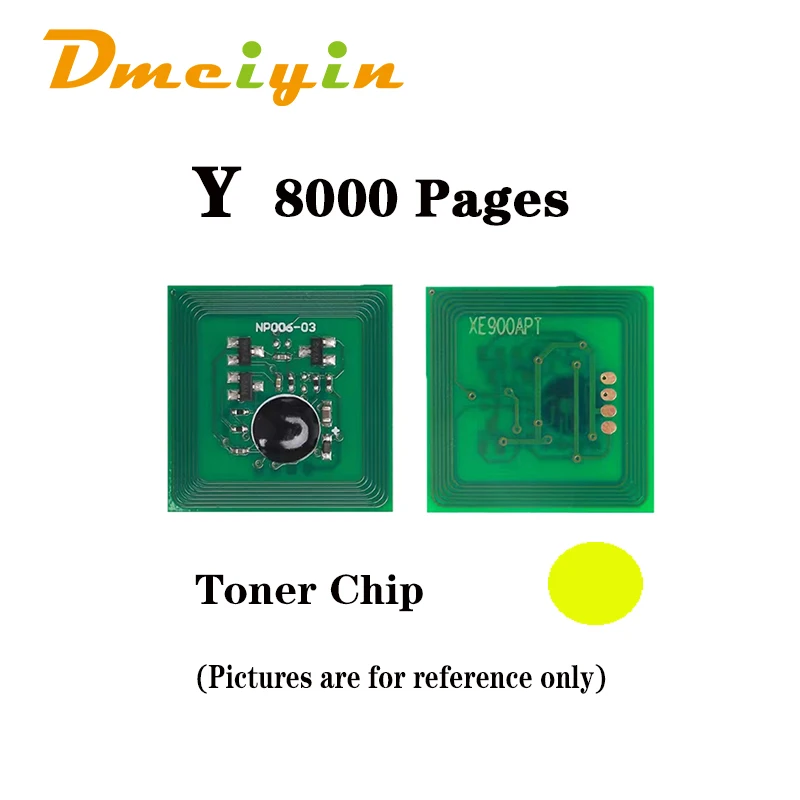 Voor Xerox 7132/7232/7242 Ww 80K Kcmy Kleur Drum Chip En Na/W. Eu/Sa/E. Eu/Eur Versie 006R01267/006R01268 Toner Chip