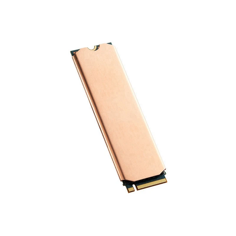 Copper M.2 SSD Heatsink Hard Disk Cooler With Thermal Solid State Disk Radiator 0.5Mm