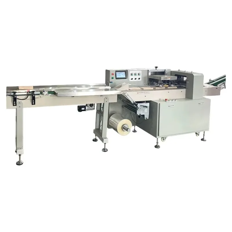 Customize High Speed Pillow Packaging Machine Full Automatic Commercial POF Film Packaging Machine